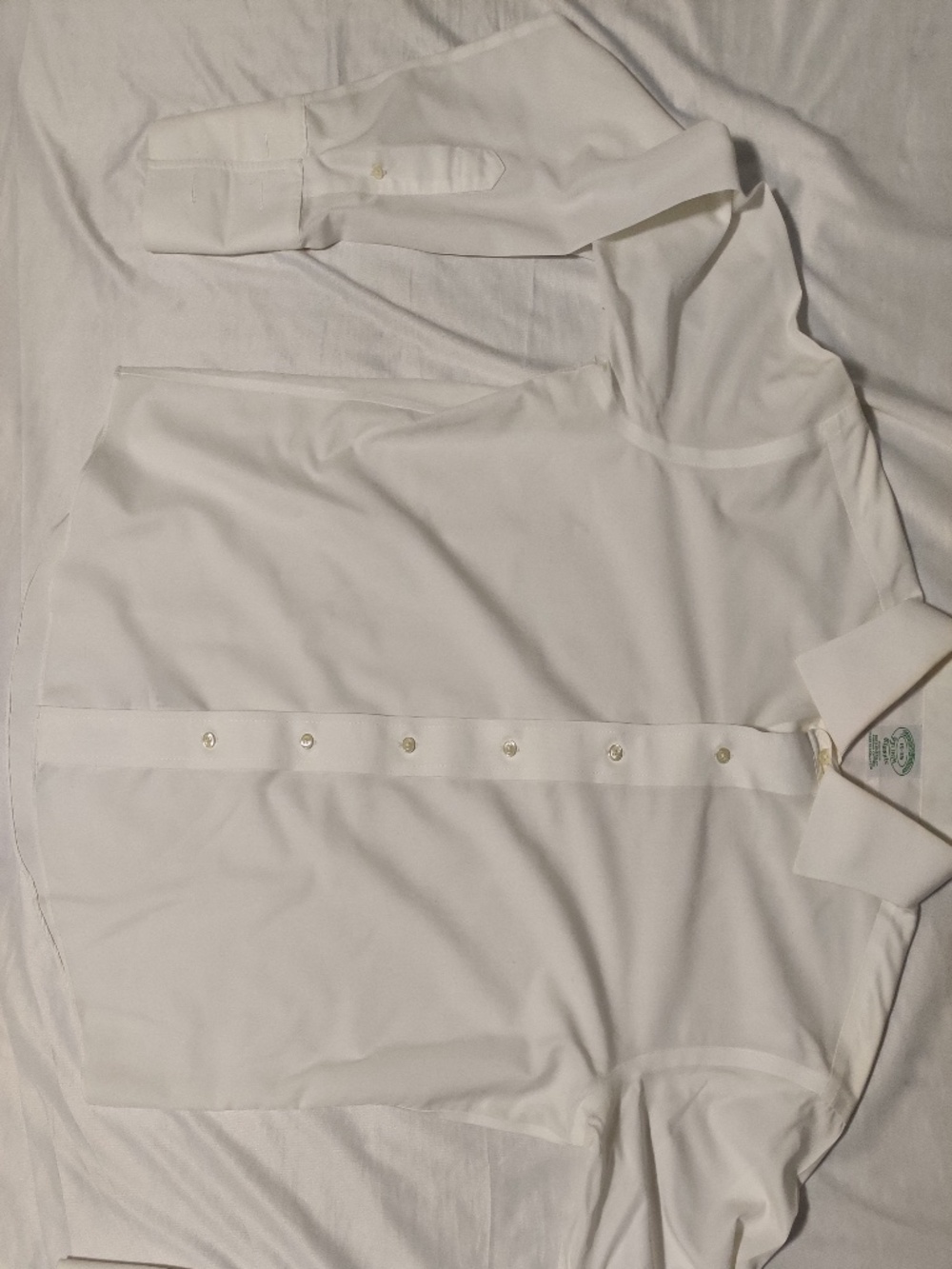 Brooks Brothers Classic Non-Iron White 15-35 Dress Shirt
